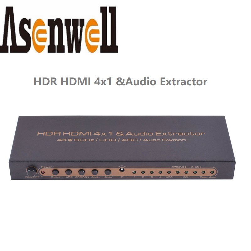 HDMI ġ 4x1 4K x 2K 60Hz SPDIF Toslink  5.1 HDMI 7.1   HDR UHD ARC 4 In 1Out HDMI   ȯ